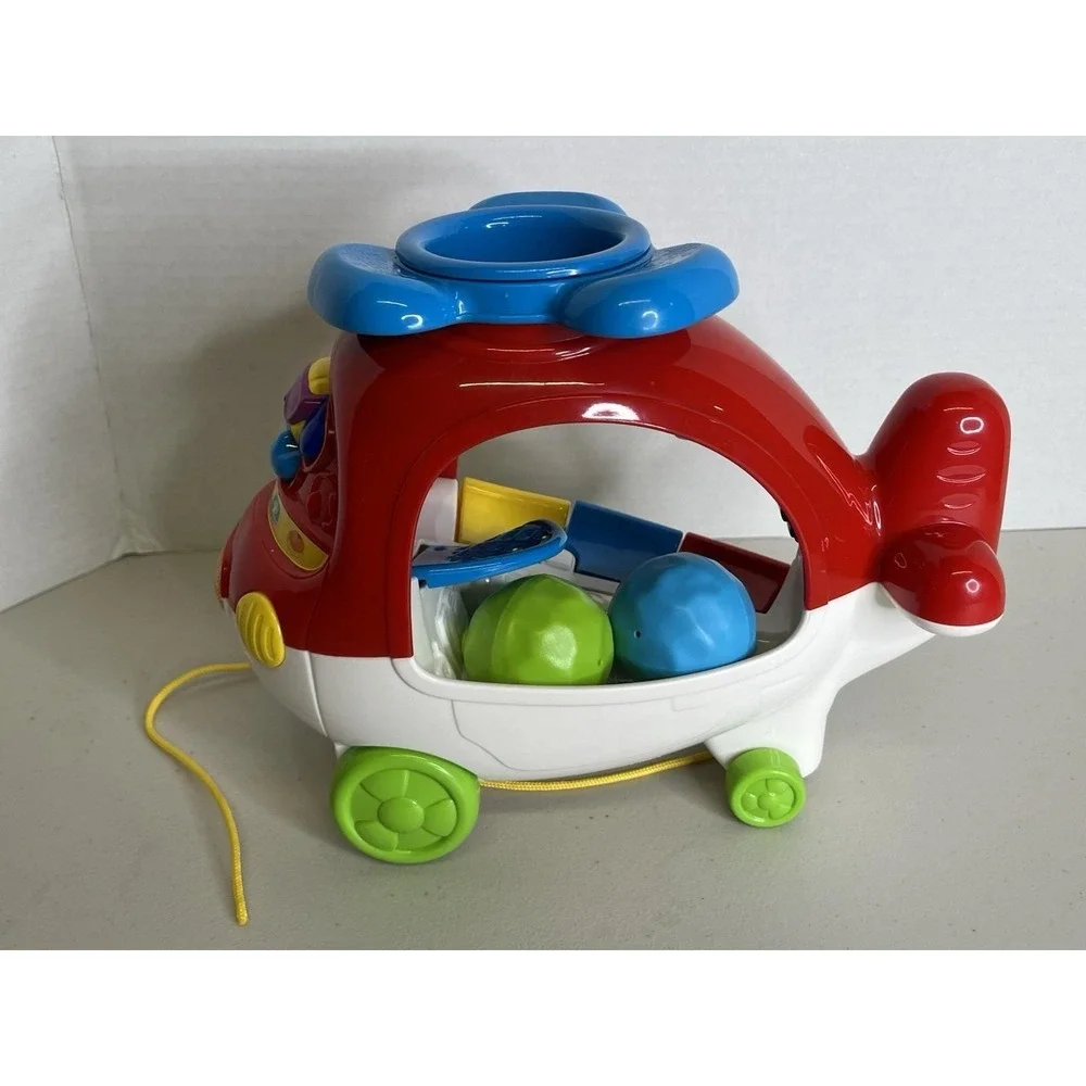 VTech Explore and Learn Helicopter Sounds, ABCs, Colors & Counting - Works!